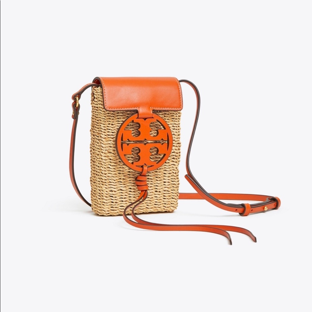Tory Burch millerstraw phone crossbody purse